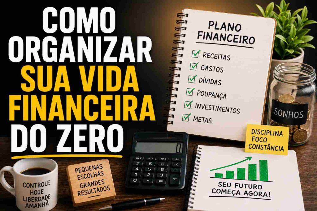 Como organizar sua vida financeira do zero